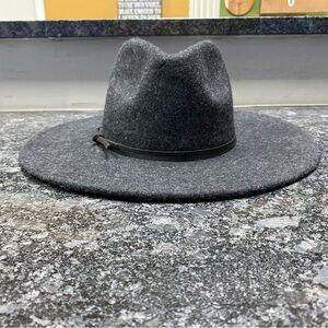 Stylish Gray Fedora Hat